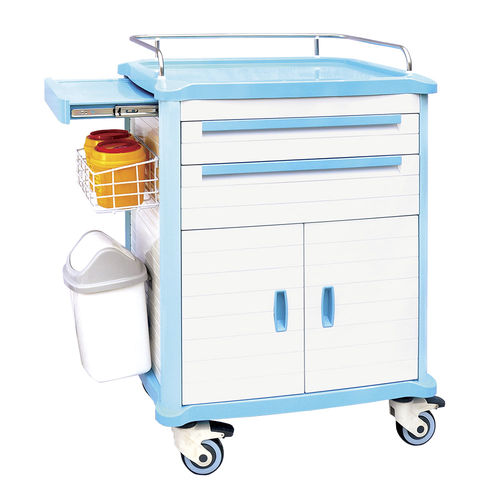 Carrello medico - HS-A-06 - Shandong HESOURCE Medical Equipment - portamedicinali / di trasporto / di servizio