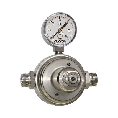 Regolatore di pressione O2 - PM0117E - GLOOR MEDICAL - d'aria / di CO2 / N2O