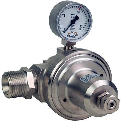 Regolatore di pressione O2 - PM0131E - GLOOR MEDICAL - d'aria / N2O / di elio