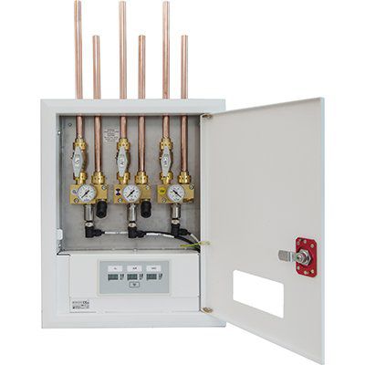 Valvola per gas medicali - PM0139E - GLOOR MEDICAL - a vuoto / bianca