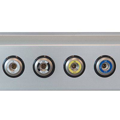 Presa DIN - PM0143E - GLOOR MEDICAL - d'aria / N2O / O2