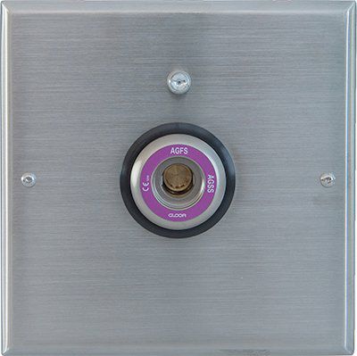 Presa DIN - PM0145E - GLOOR MEDICAL - per gas medicali