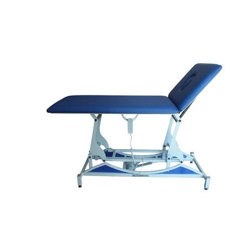 Lettino da visita per fisioterapia - FİZYOTABLE 2000 - Fizyomed - elettrico / ad altezza regolabile / con schienale regolabile