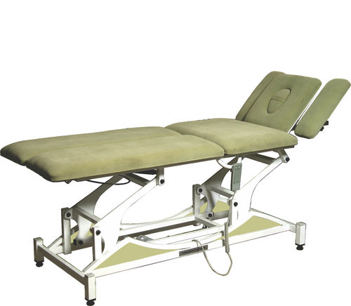 Lettino da visita per fisioterapia - FİZYOTABLE 6000 - Fizyomed - elettrico / ad altezza regolabile / con schienale regolabile