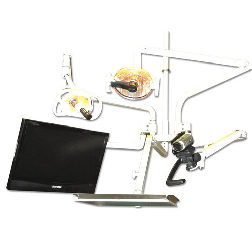 Lampada scialitica odontoiatrica - L-ARM-CM-M - Lee Pin Enterprise - a soffitto / a muro / LED