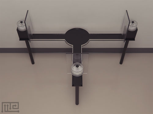 Labirinto a T - Circular Central - MazeEngineers - per sperimentazione animale / per topi / per ratti