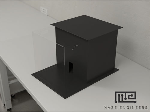 Gabbia per sperimentazione animale per test di transizione luce-buio - MazeEngineers - per topi / modulare