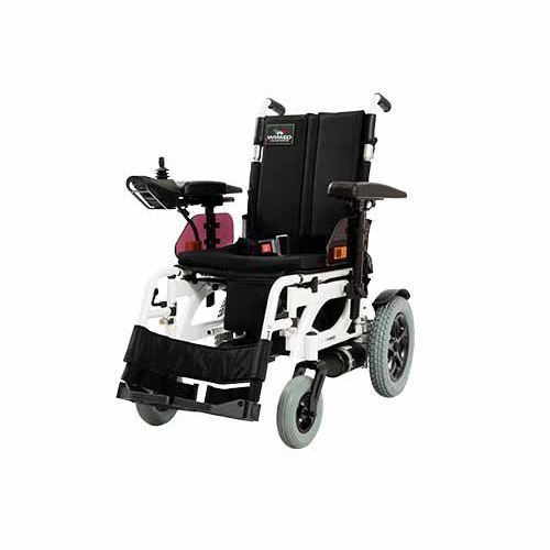 Sedia a rotelle elettrica - Rocket 0 - Wimed Export - da interno / pieghevole / con poggiagambe