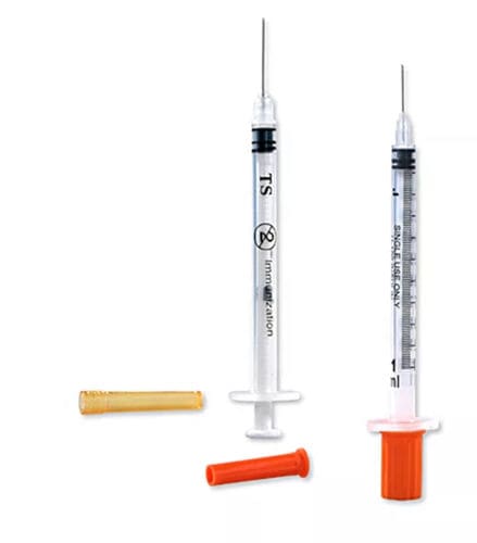 Siringa da insulina - WEGO Medical - 1 ml / 0,5 ml / monouso