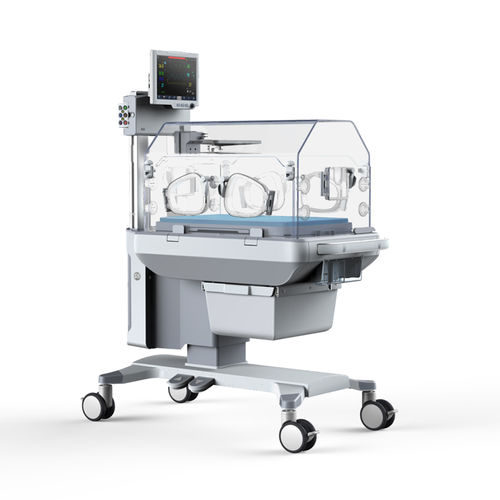 Incubatrice neonatale con rotelle - B8/3 - WEGO Medical - ad altezza regolabile / Trendelenburg / anti-Trendelenburg
