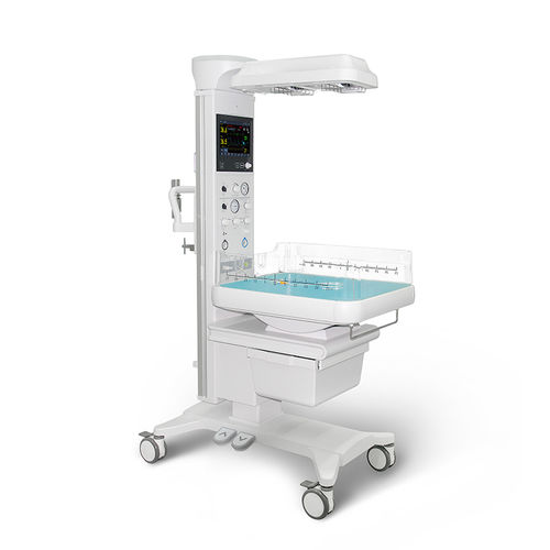 Riscaldatore radiante neonatale con monitor - BQ80 - WEGO Medical - con bilancia / ad altezza regolabile / su rotelle