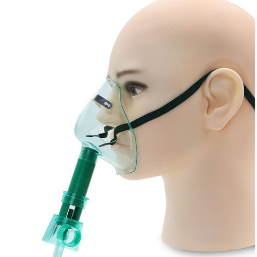 Maschera per ossigenoterapia in PVC - WEGO Medical - trasparente / Venturi