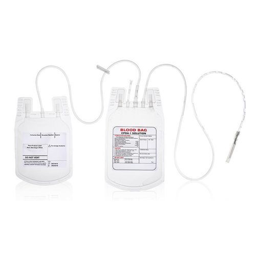 Sacca per sangue doppia - WEGO Medical - CPDA-1 / in PVC / WB-SP