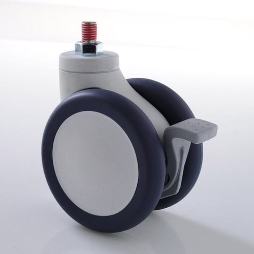 Ruota girevole - MYSD-75B-062-M12X25  - Fujian Secure Medical Technology - con freno