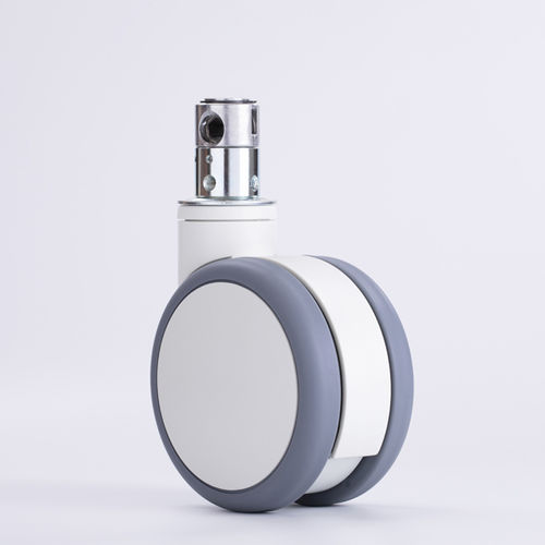 Ruota girevole - T125C-2-062-D32X50-3D-2/30 - Fujian Secure Medical Technology - con bloccaggio elettrico centralizzato