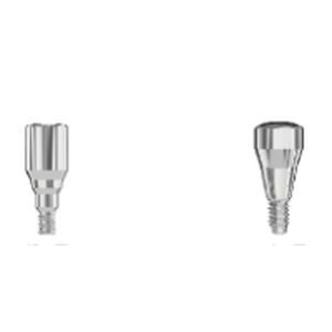 Vite di guarigione in titanio - S-B series - Novodent - ad esagono interno / dritta / a vite