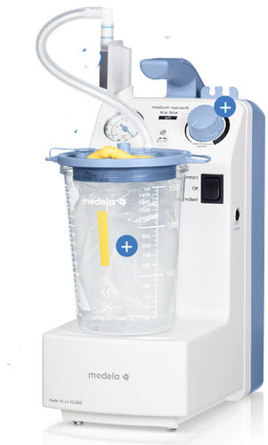 Aspiratore chirurgico a batteria - Vario 18 - MEDELA - portatile