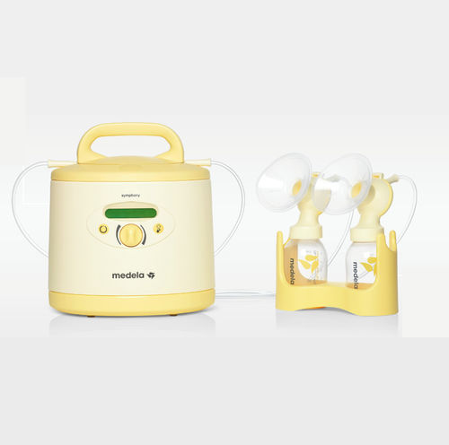 Tiralatte elettrico - Symphony® - MEDELA - con kit per allattamento / con doppia pompa / compatto