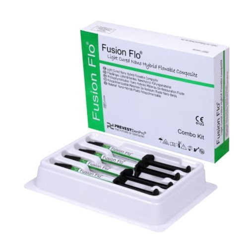 Materiale odontoiatrico in composito fluido - Fusion Flo® - PREVEST DENPRO LIMITED - per ricostruzione dentale / fotopolimerizzable / opaco