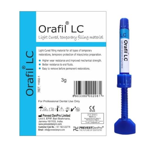 Materiale odontoiatrico in resina - Orafil-LC - PREVEST DENPRO LIMITED - per ricostruzione dentale / per otturazione canalare / per sigillatura canalare