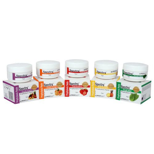 Materiale odontoiatrico per profilassi dentale - Spectra® - PREVEST DENPRO LIMITED - di fluoruro / per ricostruzione dentale