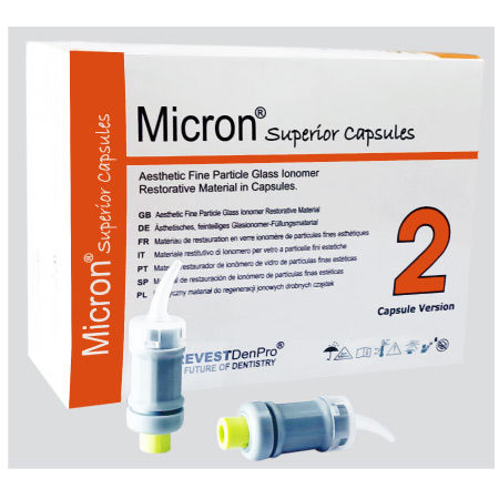 Adesivo dentale per restauro - Micron Superior Capsules - PREVEST DENPRO LIMITED - vetroionomero / ad aderenza chimica / liquido
