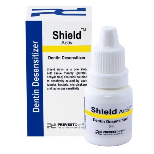 Materiale odontoiatrico di fluoruro - Shield Activ™ - PREVEST DENPRO LIMITED - per ricostruzione dentale / liquido