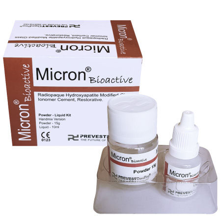 Adesivo dentale per restauro - Micron® Bioactive - PREVEST DENPRO LIMITED - endodontico / vetroionomero / ad aderenza chimica
