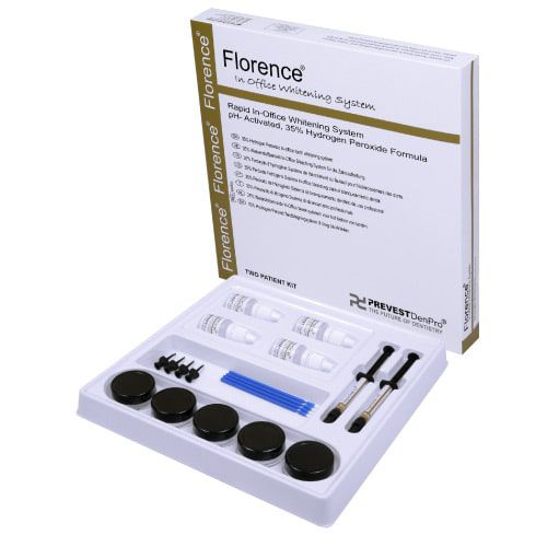 Materiale per sbiancamento dentale - Florence In-office - PREVEST DENPRO LIMITED - in gel / in polvere / liquido