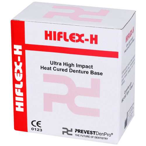 Materiale odontoiatrico in resina - HIFLEX-H - PREVEST DENPRO LIMITED - per laboratorio odontotecnico / per protesi dentarie / per fabbricazione di dentiere