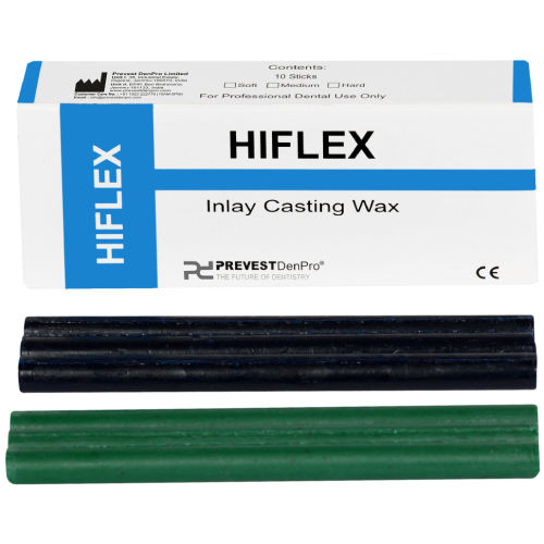 Materiale odontoiatrico cera - Hiflex  - PREVEST DENPRO LIMITED - per ponti dentali / per corone dentali / per inlay