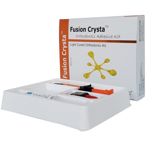 Adesivo dentale di bracket ortodontici - Fusion Crysta™ - PREVEST DENPRO LIMITED - fotopolimerizzable