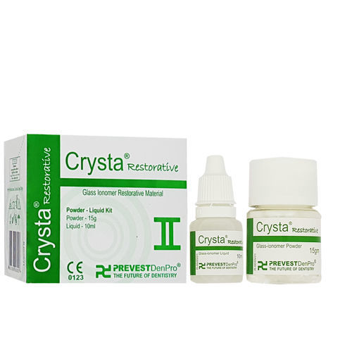 Adesivo dentale per restauro - Crysta® Restorative - PREVEST DENPRO LIMITED - vetroionomero