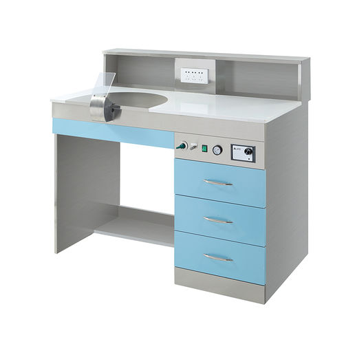 Postazione di lavoro per laboratorio odontotecnico didattica - JG-J1 - FOSHAN JINGLE MEDICAL EQUIPMENT CO., LTD - con cassetti / compatta / con ventilazione