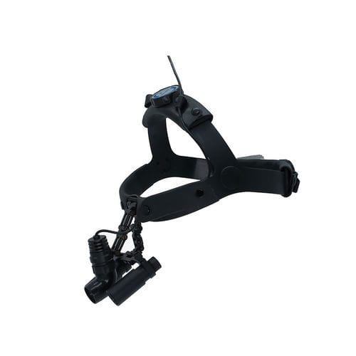 Occhiali binoculari con archetto - HL005 - FOSHAN JINGLE MEDICAL EQUIPMENT CO., LTD - con lampada frontale / con sistema ribaltabile / binoculare