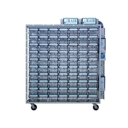 Gabbia per sperimentazione animale di isolamento - World Cage 500™ - LAB PRODUCTS - per topi / modulare / ventilata