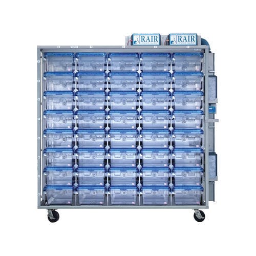 Gabbia per sperimentazione animale per cavie - Super Rat 1400™ - LAB PRODUCTS - per topi / modulare / ventilata