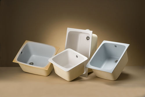 Lavandino da laboratorio - IPERGRES® LARGE - MONOLITE IPERGRES - medico / per area di igiene / di autopsia