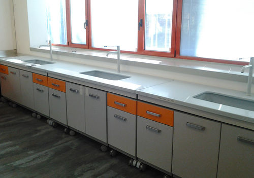 Banco da laboratorio per istopatologia - MONOLITE IPERGRES&reg; - MONOLITE IPERGRES - per medicina nucleare / per sterilizzazione / per camera bianca