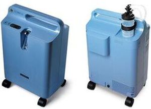 Concentratore di ossigeno veterinario - CV-81005 - Rothacher Medical - con rotelle