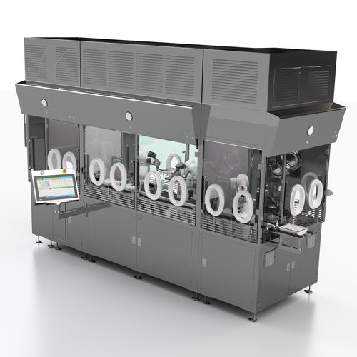 Sistema di riempimento e di sigillatura per l'industria farmaceutica - GENiSYS® R - AST Automated Systems of Tacoma - automatizzato / semiautomatico / asettico