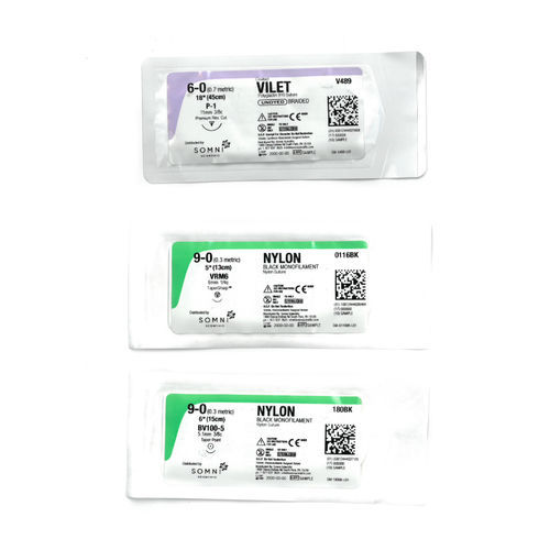 Filo di sutura non assorbibile - Riverlon™ - Somni Scientific - per chirurgia veterinaria / 11/0