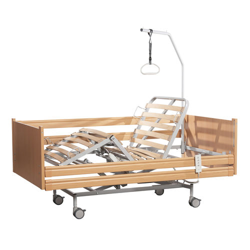 Letto ospedaliero - Curadorm Comfort - ISKO Koch GmbH - per cure domiciliari / per lungodegenza / elettrico