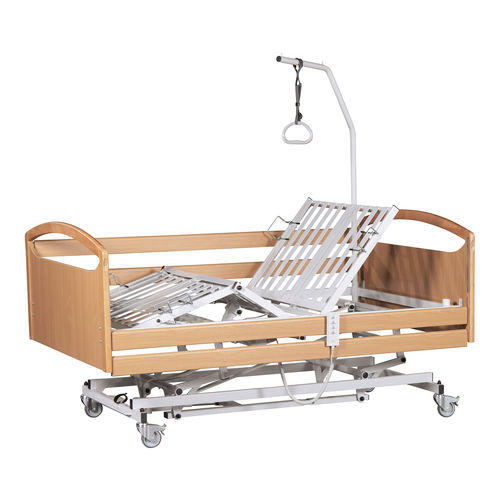 Letto da ospedale - Curadorm Max - ISKO Koch GmbH - per cure domiciliari / per lungodegenza / elettrico