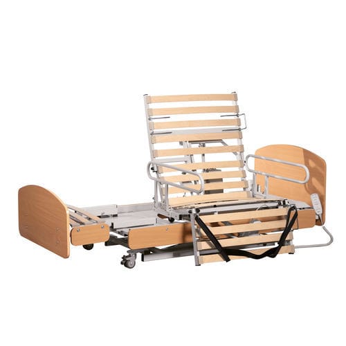Letto da ospedale - Rotadorm Low - ISKO Koch GmbH - per cure domiciliari / elettrico / ad altezza regolabile