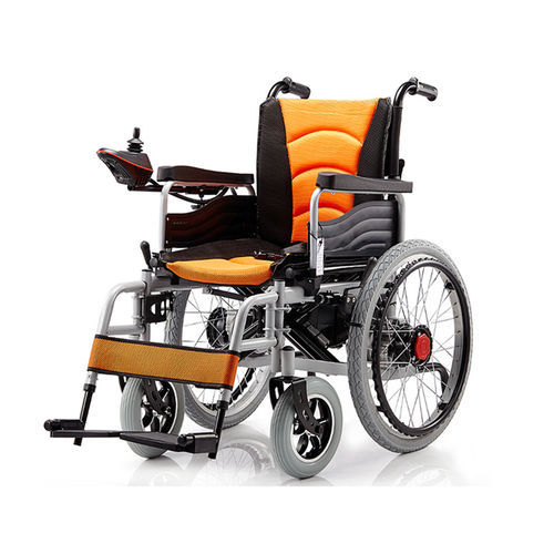 Sedia a rotelle elettrica - DW-01  - Hebei Sipulaier Trading Co.,Ltd - da esterno / da interno / pieghevole
