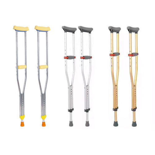 Stampella ascellare - SP-W19  - Hebei Sipulaier Trading Co.,Ltd - per adulto / ad altezza regolabile / antiscivolo