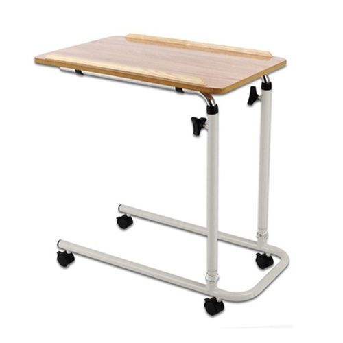 Tavolino servitore ad azionamento manuale - TingHui Medical Instrument - con rotelle / ad altezza regolabile / inclinabile
