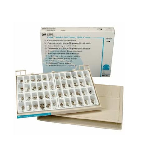 Corona dentale in acciaio inossidabile - Unitek™ - 3M Health Care - molari / prefabbricato