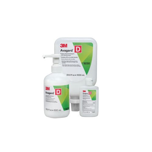 Soluzione idroalcolica 60% - Avagard™ - 3M Health Care - 500 mL / 1000 mL / 80 mL
